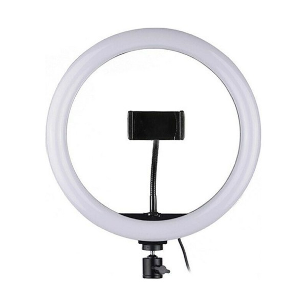 Ring Light LED Ring Light 33cm 25W 33cm 3200-5600K με Βάση για Κινητό Black