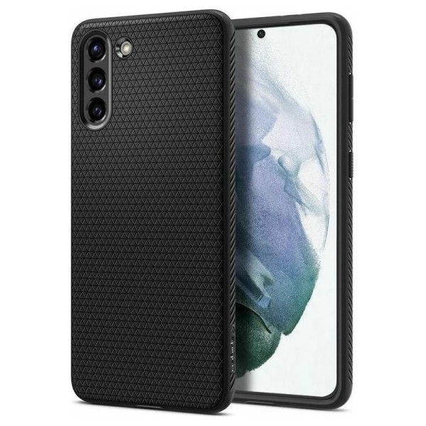 Spigen Liquid Air Back Cover Σιλικόνης Μαύρο (Galaxy S21 5G)