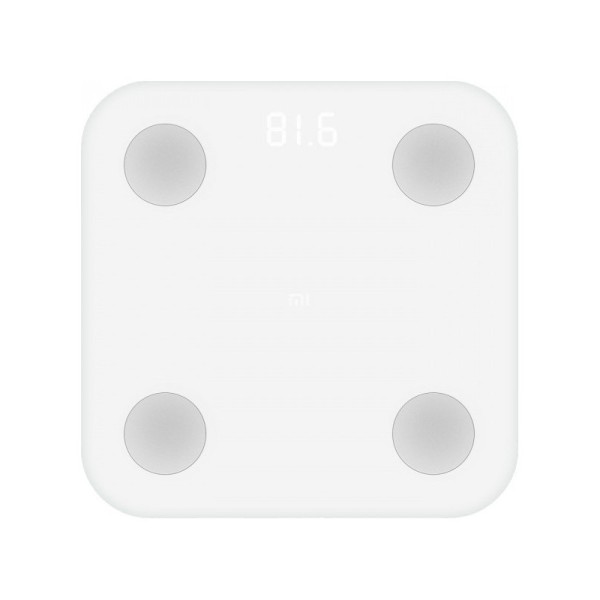 Xiaomi Mi Body Composition Scale 2 Smart Ζυγαριά με Λιπομετρητή & Bluetooth σε Λευκό χρώμα