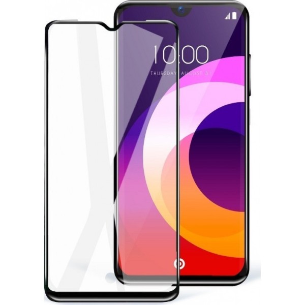 5D Full Glue Ceramic Full Face Tempered Glass Μαύρο (Galaxy A02s)