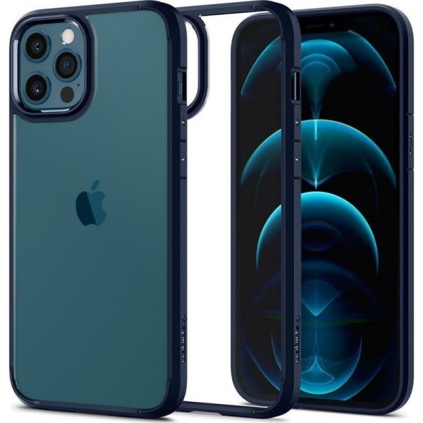 Spigen Ultra Hybrid Back Cover Συνθετική Navy Μπλε (iPhone 12 Pro Max)