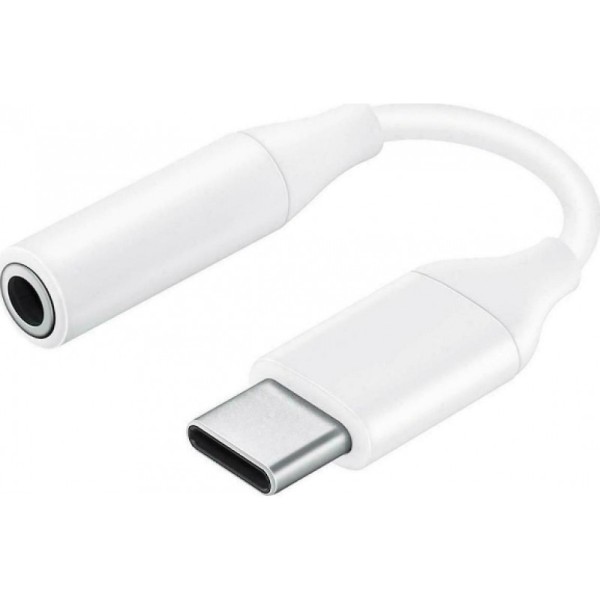 Samsung Μετατροπέας USB-C male σε 3.5mm female Λευκό