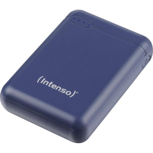 Intenso XS10000 Power Bank 10000mAh με Θύρα USB-A και Θύρα USB-C Μπλε