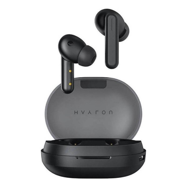 Haylou GT7 In-ear Bluetooth Handsfree Ακουστικά με Θήκη Φόρτισης Μαύρα