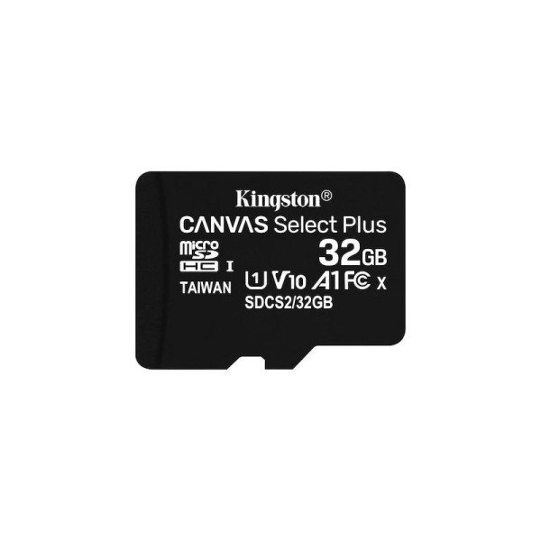 Kingston Canvas Select Plus microSDHC 32GB Class 10 U1 V10 A1 UHS-I