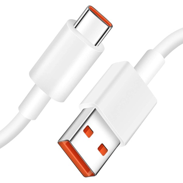 Xiaomi USB 3.1 Cable USB-C male - USB-A 120W Λευκό 1m